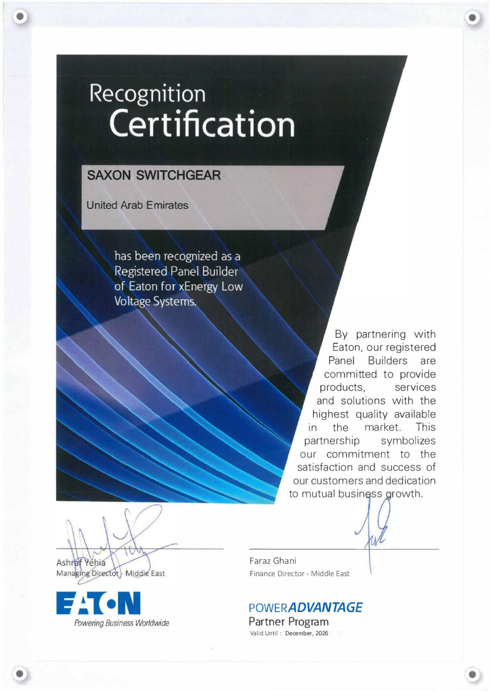 CERTIFICATES-4